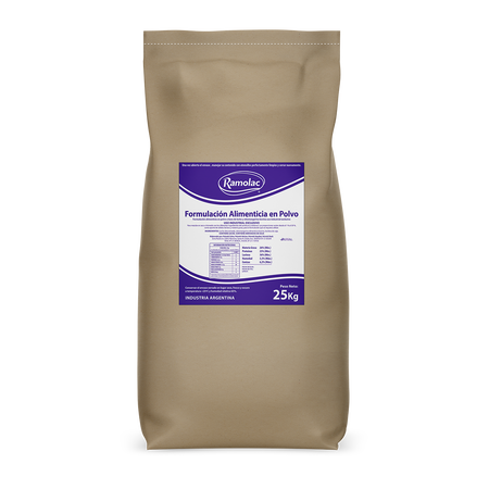 Formulación alimenticia en polvo x 25Kg