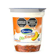 Yogur con colchón de durazno - 160g