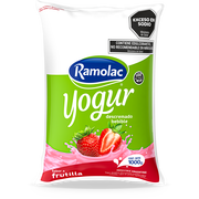 Yogur Descremado x 1lt - Sabor a Frutilla